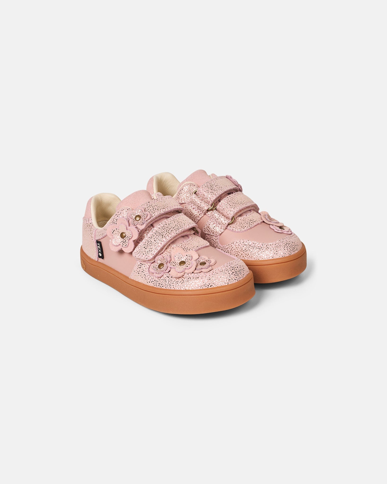Corey Flower Vintage Rose Glitter