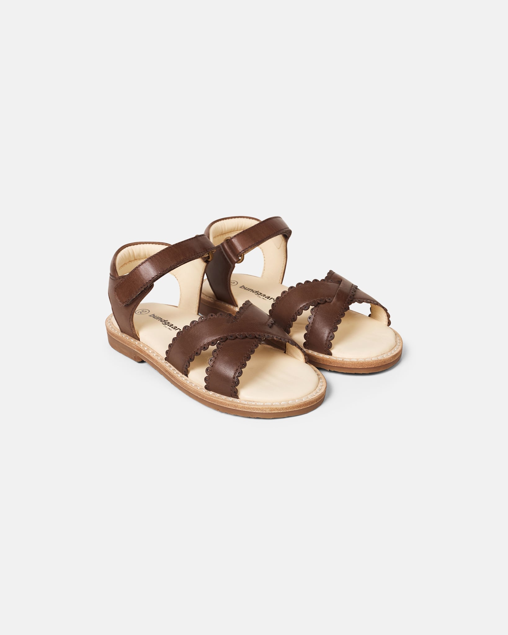 Laura Scallop Dark Brown